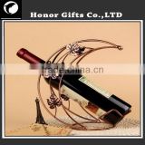 Plated Red Wine Rack Decorative Wine Bottle Holders