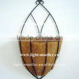 Wall Mounted Plant Basket With Coco Liner LMWP-51004 thumbnail-1