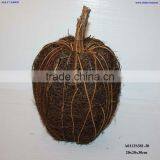 Halloween Rattan Pumpkins Decorations thumbnail-1