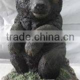 Knock-down Beautiful Fiberglass Clay Animal Planter thumbnail-3