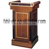 Wholesale Guangzhou Hotel Product Wholesalers Restaurant Supplies Wooden Conference Lectern Podium Wooden Church Rostrum T350 thumbnail-3