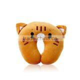 2017 New Products Cheap Decorative Tiger Bolster Cushion Plush Custom Travel u Neck Pillow for Promotional Gifts