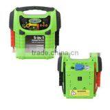 163556 5 in 1 300PSI Air Compressor 150W Power Inventer 8 LED Work Light Jump Starter thumbnail-3