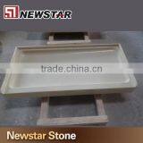 60 by 30 Inches Beige Color Cultured Marble Shower Pan thumbnail-2