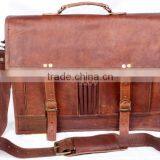 Classic Design Handmade Vintage Leather Laptop Bag thumbnail-1