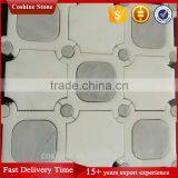 Bathroom Use Square Shaped Marble Cnc Waterjet Tile in Mosaic thumbnail-3