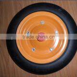 Flat Free Wheel PU Foam Wheel/solid Wheel 3.50-7 thumbnail-1