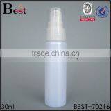 30ml White Plastic Nail Polish Remover Bottle Empty Plastic Nail Polish Remover Pump Bottle thumbnail-1