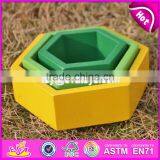 New Design Kids Funny Wooden Bee Toys Custom Children Wooden Cartoon Bee Toys W01B039 thumbnail-5