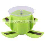 Solar Powered Jewelry Phone Watch Rotating Display Stand Turn Table Apple-shaped thumbnail-1