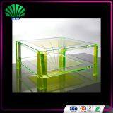 Fancy Colorful Acrylic Tea Table Living Room Sofa Side Water Table Lucite Love Letter Table thumbnail-3