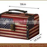 Colorful Painting Wooden Box Timber Strong Wooden Chest thumbnail-3