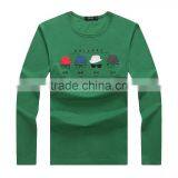 Men's Long Sleeve t Shirt( 95%cotton 5%spandex )digital t Shirt Printing Machine thumbnail-1