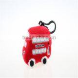 Promotional Cute Mini Plush Toy Truck Keychain Wholesale thumbnail-2