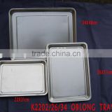 Aluminium Oblong Tray