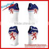 Custom Gym Tank Top of Running Team no Sleeve Cool Sports Singlet/vest for Men thumbnail-1