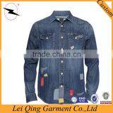New Fashion Design Brand Denim Shirts thumbnail-4