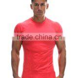 Muscle Tee Shirts Stretch Cotton t Shirt Plain Blank T-shirt thumbnail-4