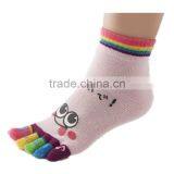 Half Toe Ankle Grip Dance Lovely Five Toes Japanese Style Socks 5 Toes Socks Women thumbnail-1