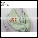 Wholesale Personalized Seersucker Infinity Scarf thumbnail-5