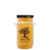 USA Made 27 oz Tritan Storage Mason Jar With Screw-On Lid - Measurements on Side of Jar and Comes With Your Logo thumbnail-2