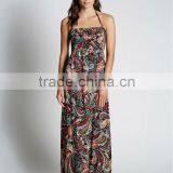 Paisley Print Maxi Beach Dress 2016 thumbnail-1