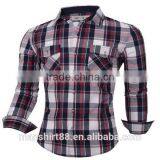 2016 New Wholesale 2ply 100% Cotton Custom Mens Casual Dress Shirts thumbnail-2
