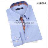 Professional Customise 100% Cotton Oxford Button Down Collar Dress Uniform Polo Shirt for Men thumbnail-3