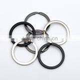 1inch 25mm Metal Flat Iron Round Split KeyRing Key Holder,Metal Keychain Accessories Nickle,black,matt Enamel RING-001 thumbnail-3