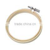 Craft Tools Cross Stitch Supplies Circle Round Natural Bamboo Embroidery Hoops thumbnail-5