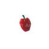 Apple Red Custom Zinc Alloy Personalized Lapel Pins for Souvenir and Promotions thumbnail-1