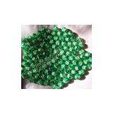 Large 20 mm Round Green Lampwork Glass Beads With Flowers Inside Wholesale From China Beads Factory thumbnail-1