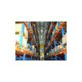 2m - 12m Antirust Selective Pallet Racking System Box-shape Beams
