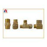 Brass Piping Fitting Pipeline Accessories Copper Big Tee Joint For Control Panel thumbnail-1