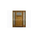 Luxury & Nature Exterior Timber Doors For Apartment / Villas