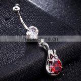 Flashing Jewelry Fake Navel Belly Ring thumbnail-3
