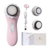 Pink CNV PRO Electric Face Brush Facial Brush Waterproof Sonic Cleansing System Portable Face Exfoliator Rechargeable thumbnail-4