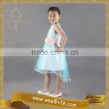 Aqua Cocktail New Year Kids Girls Summer Dress thumbnail-1