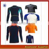 Hot Sale Sportswear Manufacturer Mens Compression Long Sleeve Rush Guard/Swim Shirt/Sun Protective Wholesale---AMY164284 thumbnail-6