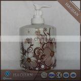 Sublimation Ceramic Soap Dispenser With White Plastic Water Pump thumbnail-1
