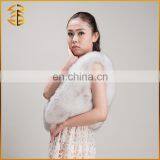 Hot Selling Cheap Price Women Cheap Winter Lady Luxury Fur Vest thumbnail-3