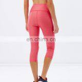 Knee Capris Powershape Exercise Fit Sex Spandex Leggings thumbnail-3