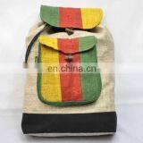 Rasta Hemp Backpack thumbnail-2