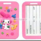 ID Clear Durable Pvc/plastic Travel Luggage Tags thumbnail-6