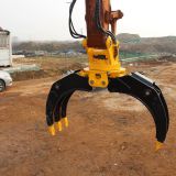 Hydraulic Log Grapple for Excavator