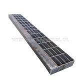 Black Steel Grating Stair Treads thumbnail-1