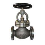 JIS Marine Valve Cast Steel Globe Valve F7313 20K thumbnail-1
