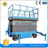 7LSJY Shandong SevenLift 10m 0.8 Ton Hydraulic Scissor Electric Plataformas Elevadoras Detijera Lift Table thumbnail-5