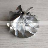 K16 5324-123-2206 49,62/61,98 мм 6+6 лопастей производительность заготовка/фрезерование/алюминий 2618 компрессорное колесо для TTRS 1855-970-0000 thumbnail-2