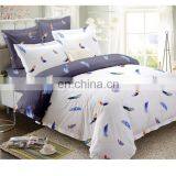 Duvet Cover Set Cheap Microfiber Feather Printed Bedding Set thumbnail-5